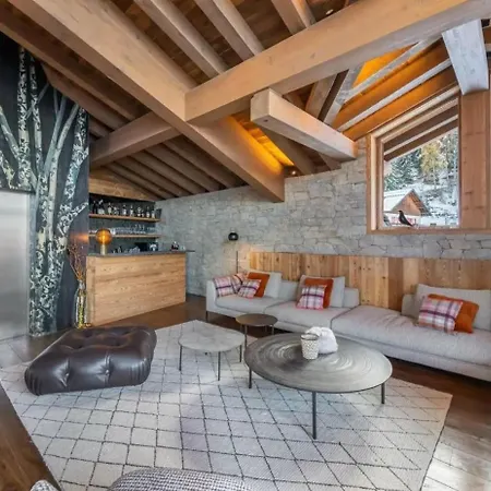 Chalet Le Moulin, Le Praz, 6 Chambres, In, Out