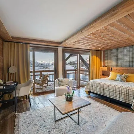 샬레 Chalet Le Moulin, Le Praz, 6 Chambres, In, Out *